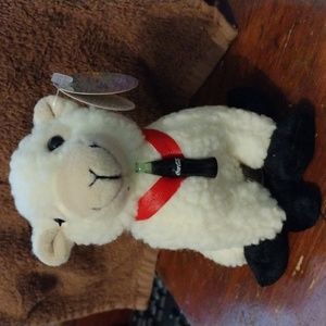 NWT Coca Cola Woolsy the Lamb 1999 Bean Bag Plush